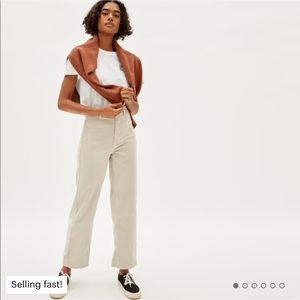 Everlane Corduroy Wide Leg Pant